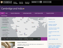 Tablet Screenshot of cambridge-india.org